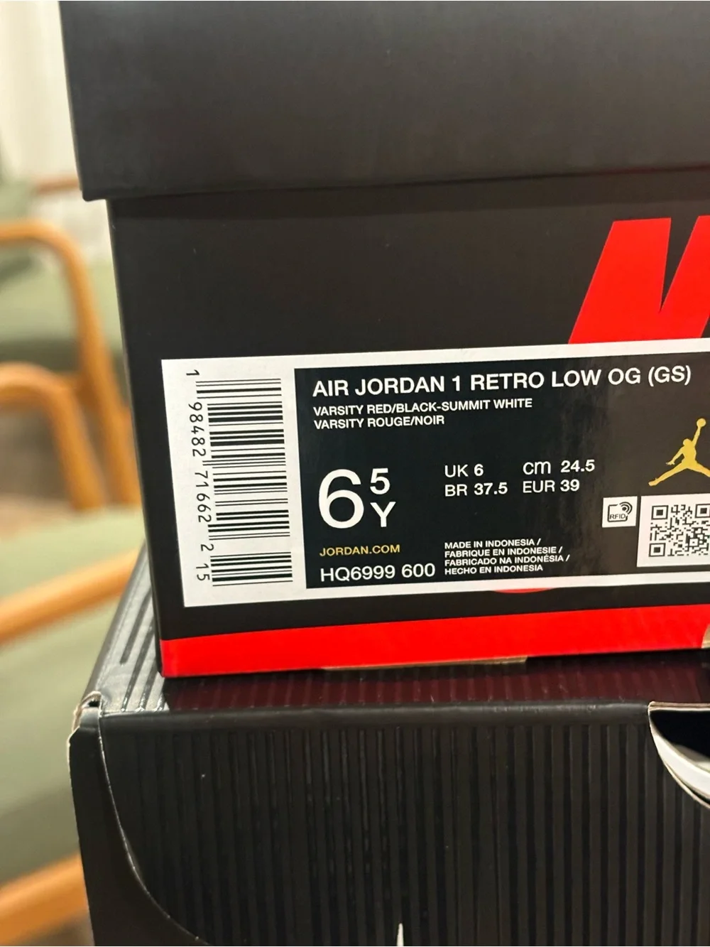 Jordan questions box